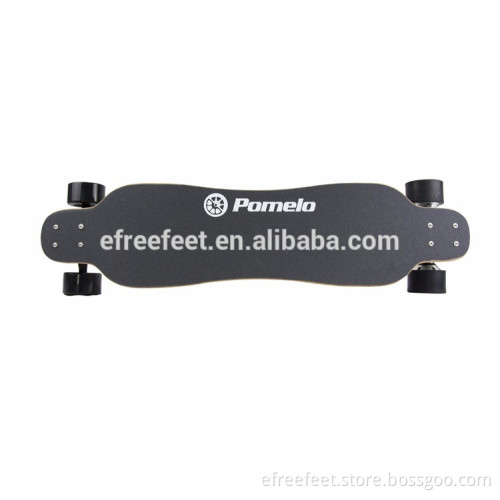 Pomelo wireless remote control long range 4 wheels electric skateboard